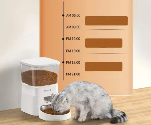Distributeur Automatique de Croquettes 2L pour Chat