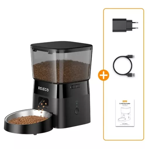 Distributeur Automatique de Croquettes 2L pour Chat