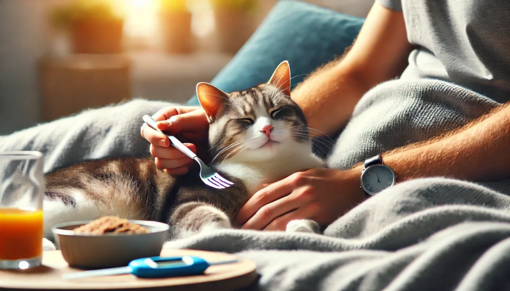 Quel est la meilleur alimentation pour un chat diabétique? | MON DISTRIBUTEUR DE CROQUETTES POUR CHAT